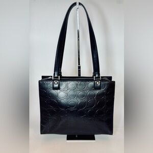 Salvatore Ferragamo Black Leather Handbag